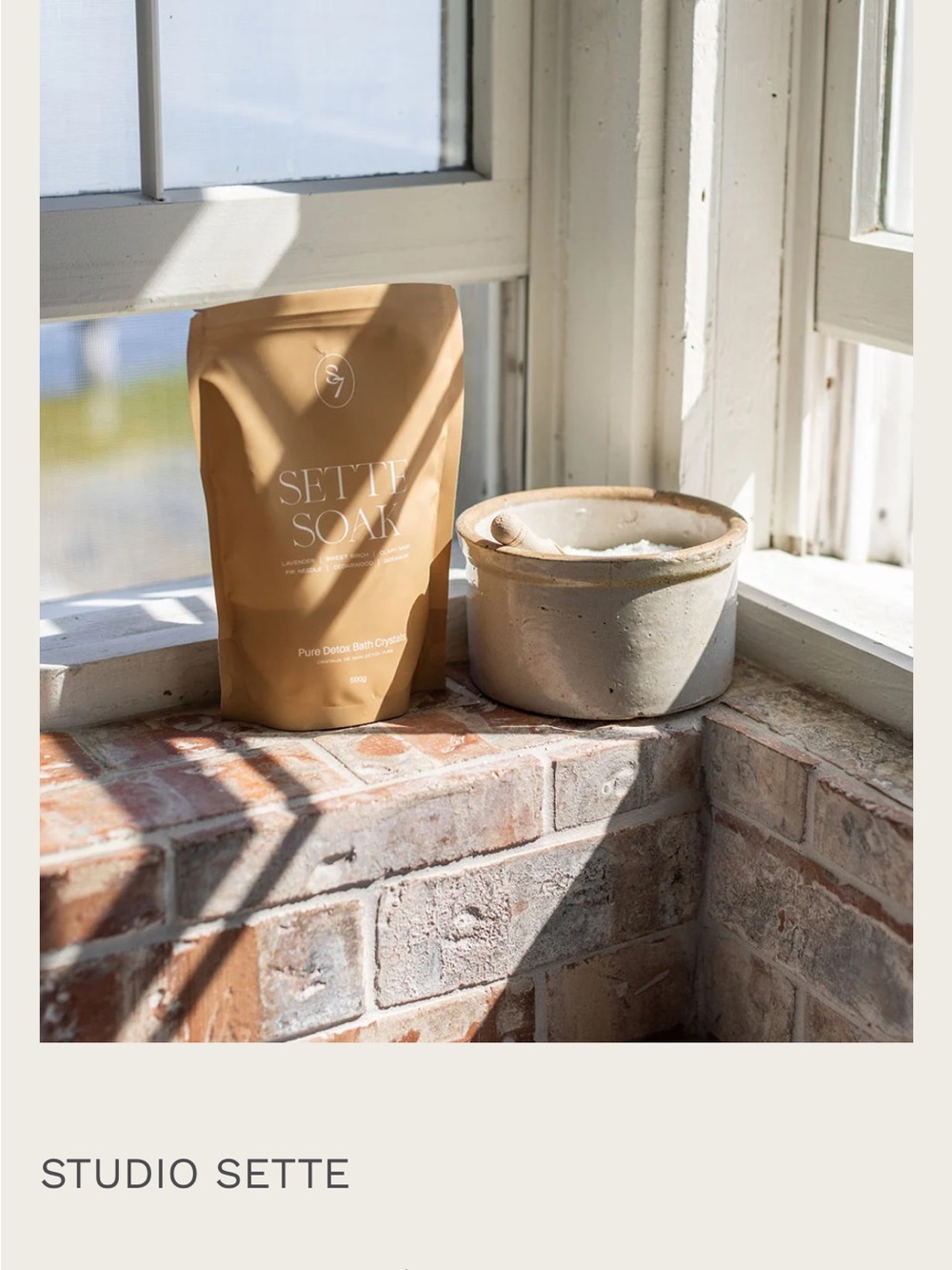 Jilly box Bath Soak - Sette Soak